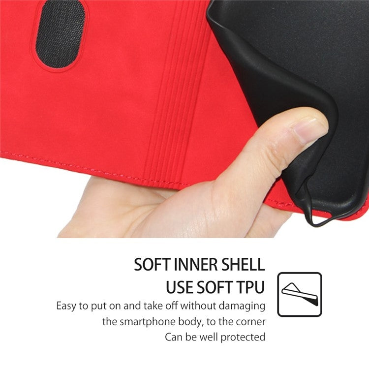 For Xiaomi 14 Pro Skin Feel Magnetic Leather Phone Case(Red) - 14 Pro Cases by PMC TechLife | Online Shopping South Africa | PMC TechLife | Buy Now Pay Later Mobicred