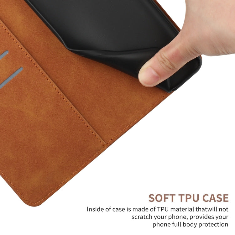 For Motorola Moto G72 4G Stitching Embossed Leather Phone Case(Brown) - free shipping - PMC TechLife - Order now!