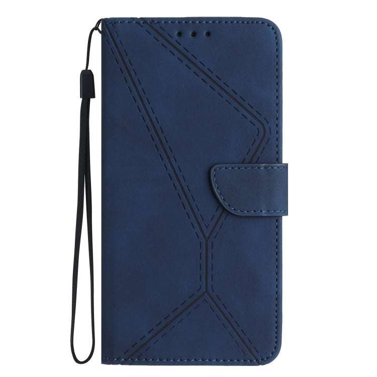 For Motorola Edge 40 Neo Stitching Embossed Leather Phone Case(Blue) - free shipping - PMC TechLife - Order now!