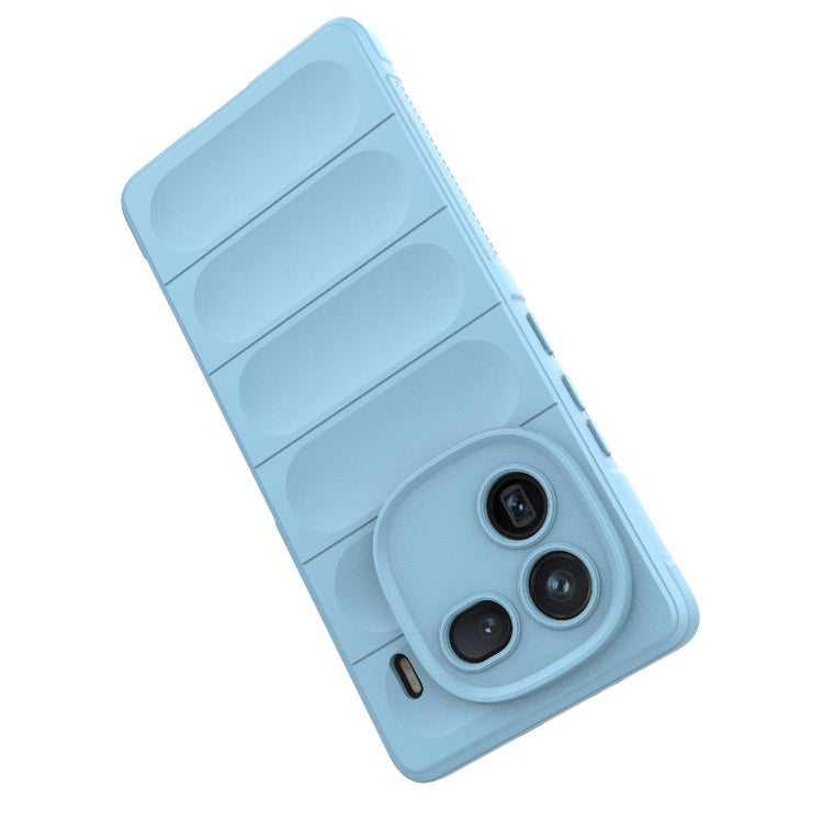 For vivo iQOO 12 Pro 5G Magic Shield TPU + Flannel Phone Case(White) - iQOO 12 Pro Cases by PMC TechLife | Online Shopping South Africa | PMC TechLife