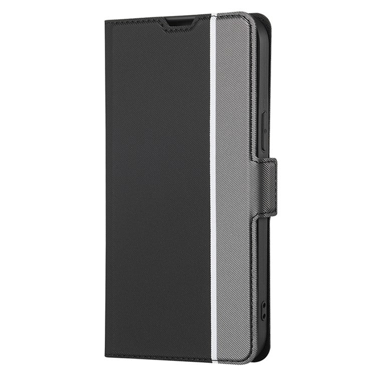 For Huawei nova 12i 4G Twill Texture Side Button Leather Phone Case(Black) - free shipping - PMC TechLife - Order now!