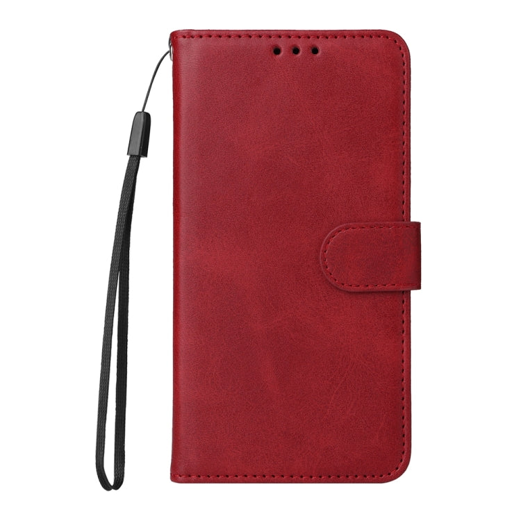 For Honor Magic6 Pro Classic Calf Texture Flip Leather Phone Case(Red) - Honor Cases by PMC Jewellery | Online Shopping South Africa | PMC Jewellery | Buy Now Pay Later Mobicred