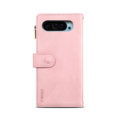 For Google Pixel 9 / 9 Pro ESEBLE Retro Frosted RFID Flip Leather Phone Case(Rose Gold) - Google Cases by ESEBLE | Online Shopping South Africa | PMC Jewellery | Buy Now Pay Later Mobicred