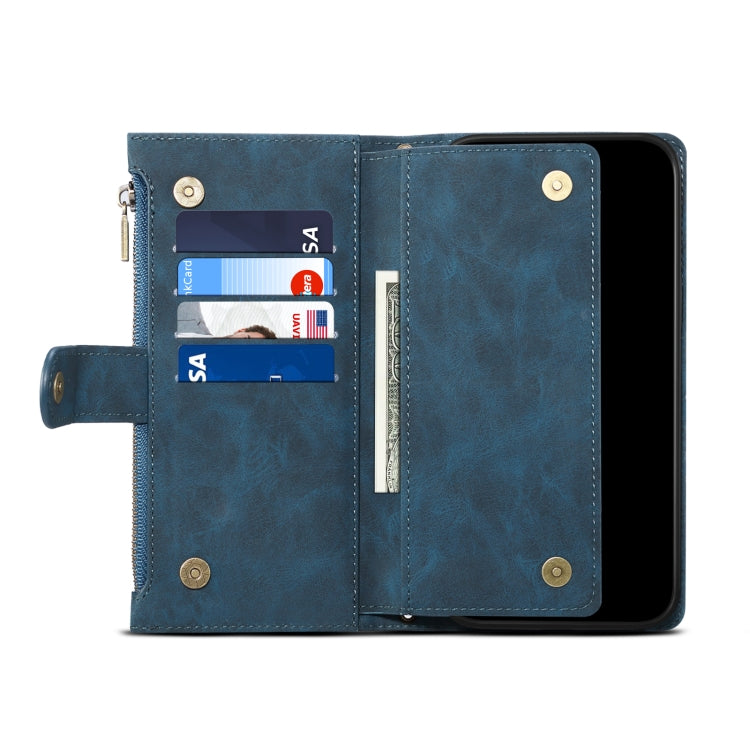 For Google Pixel 9 / 9 Pro ESEBLE Retro Frosted RFID Flip Leather Phone Case(Dark Green) - free shipping - PMC Jewellery - Order now!