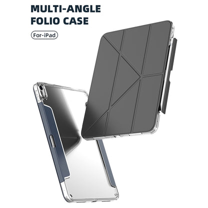 For iPad Air 11 2024 Mutural Deformation Stand Smart Leather Tablet Case(Dark Blue) - iPad Air 11 2024 Cases by Mutural | Online Shopping South Africa | PMC Jewellery | Buy Now Pay Later Mobicred