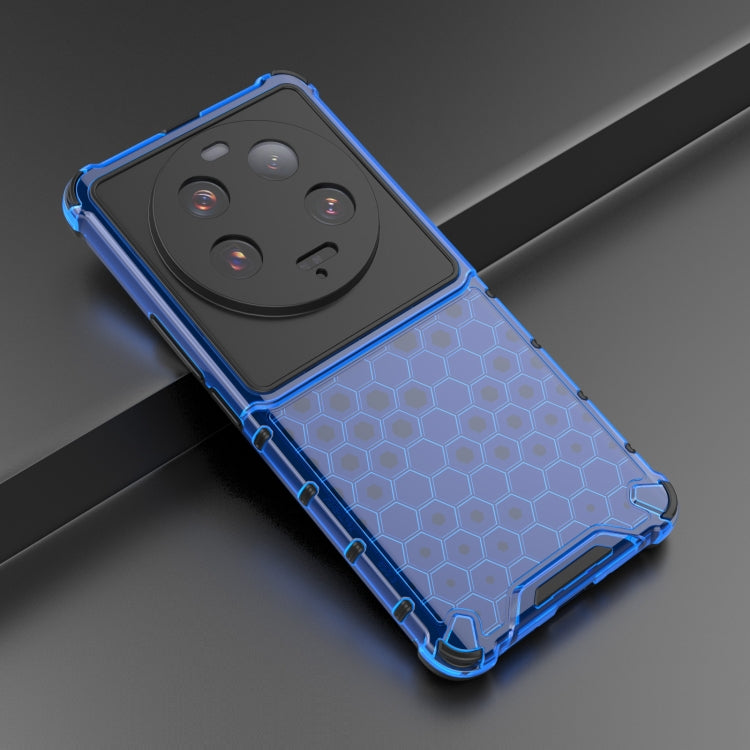 For Xiaomi 13 Ultra Shockproof Honeycomb PC + TPU Phone Case(Blue) - 13 Ultra Cases by PMC TechLife | Online Shopping South Africa | PMC TechLife | Buy Now Pay Later Mobicred