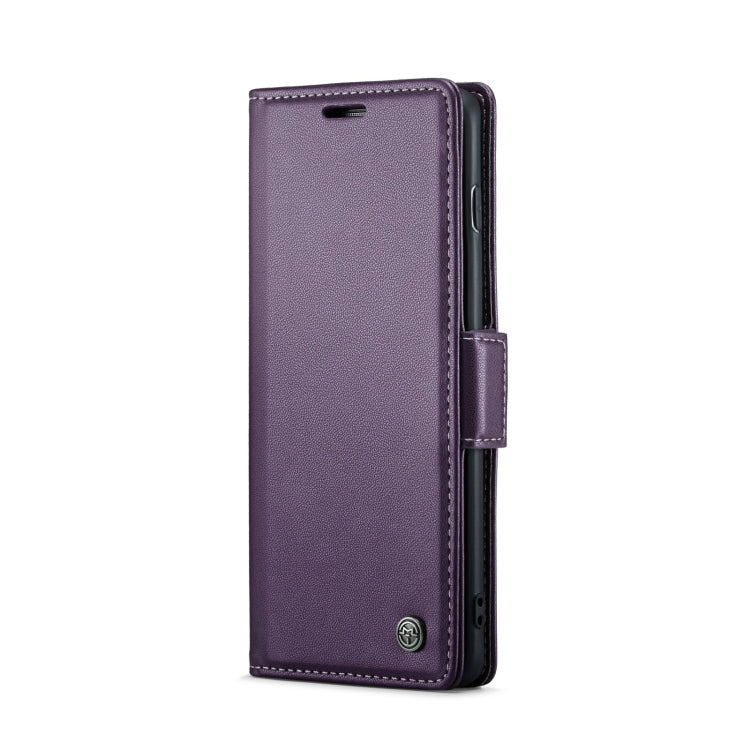 For Samsung Galaxy S10+ CaseMe 023 Butterfly Buckle Litchi Texture RFID Anti-theft Leather Phone Case(Pearly Purple) - Galaxy Phone Cases by CaseMe | Online Shopping South Africa | PMC Jewellery | Buy Now Pay Later Mobicred