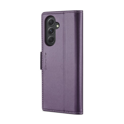 For Samsung Galaxy A54 5G CaseMe 023 Butterfly Buckle Litchi Texture RFID Anti-theft Leather Phone Case(Pearly Purple) - Galaxy Phone Cases by CaseMe | Online Shopping South Africa | PMC Jewellery | Buy Now Pay Later Mobicred