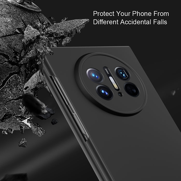 For Huawei Mate X3 Oil-sprayed Integrated Phone Case(Green) - Huawei Cases by PMC TechLife | Online Shopping South Africa | PMC TechLife | Buy Now Pay Later Mobicred
