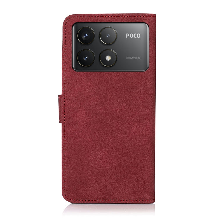 For Xiaomi Redmi K70 5G / K70 Pro 5G KHAZNEH Matte Texture Leather Phone Case(Red) - K70 Cases by PMC Jewellery | Online Shopping South Africa | PMC Jewellery | Buy Now Pay Later Mobicred