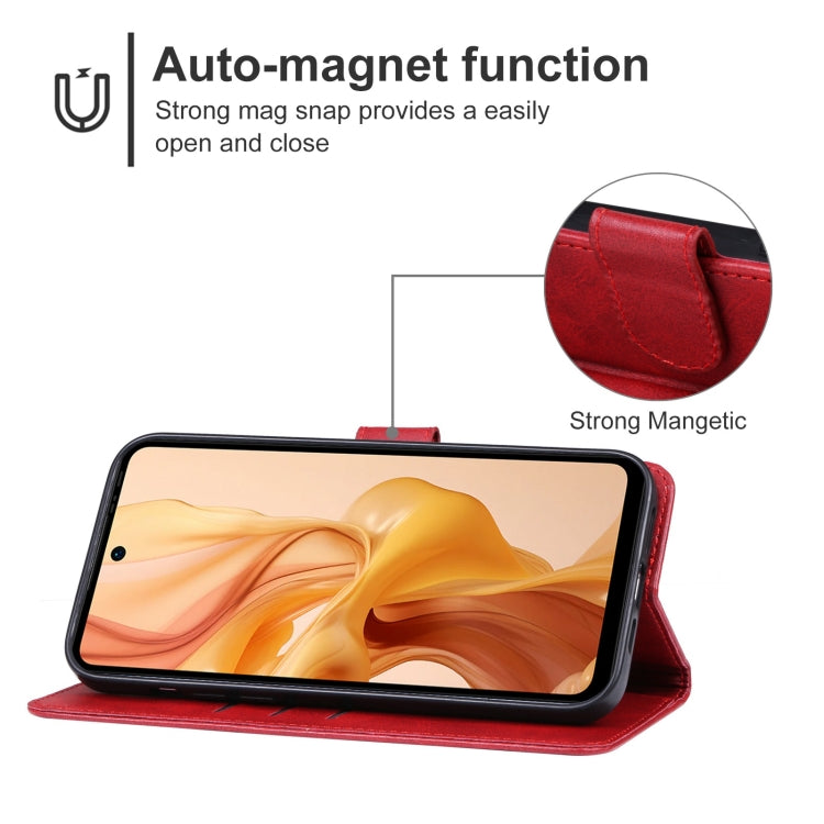 For Ulefone Note 18 Ultra 5G Leather Phone Case(Red) - Ulefone Cases by PMC Jewellery | Online Shopping South Africa | PMC Jewellery | Buy Now Pay Later Mobicred