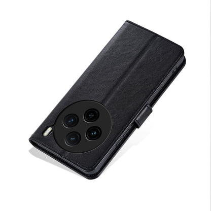 For vivo X100S AZNS Sheepskin Texture Flip Leather Phone Case(Black) - vivo Cases by AZNS | Online Shopping South Africa | PMC Jewellery | Buy Now Pay Later Mobicred