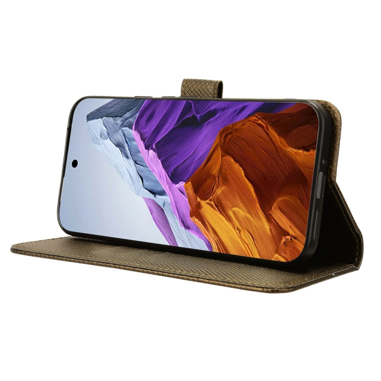 For Google Pixel 9 Pro Diamond Texture Leather Phone Case(Brown) - free shipping - PMC TechLife - Order now!