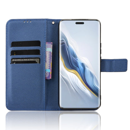 For Honor Magic6 Pro Diamond Texture Leather Phone Case(Blue) - Honor Cases by PMC Jewellery | Online Shopping South Africa | PMC Jewellery | Buy Now Pay Later Mobicred