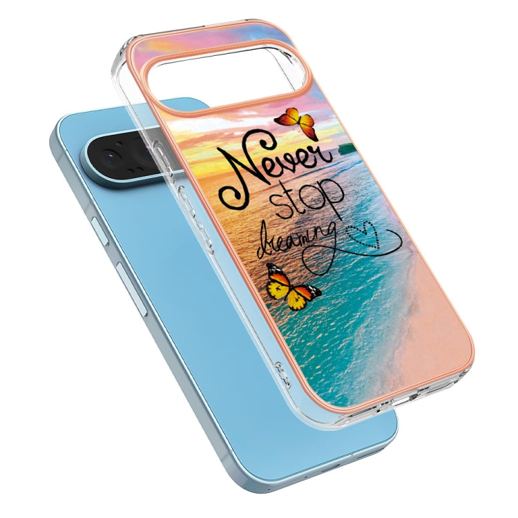For Google Pixel 9 Pro XL Electroplating IMD TPU Phone Case(Dream Butterfly) - Google Cases by PMC TechLife | Online Shopping South Africa | PMC TechLife | Buy Now Pay Later Mobicred