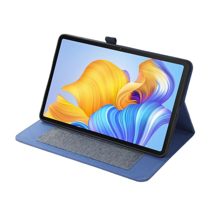 For Huawei MatePad Air 2024 Fabric Leather Tablet Case(Blue) - Huawei by PMC Jewellery | Online Shopping South Africa | PMC Jewellery | Buy Now Pay Later Mobicred