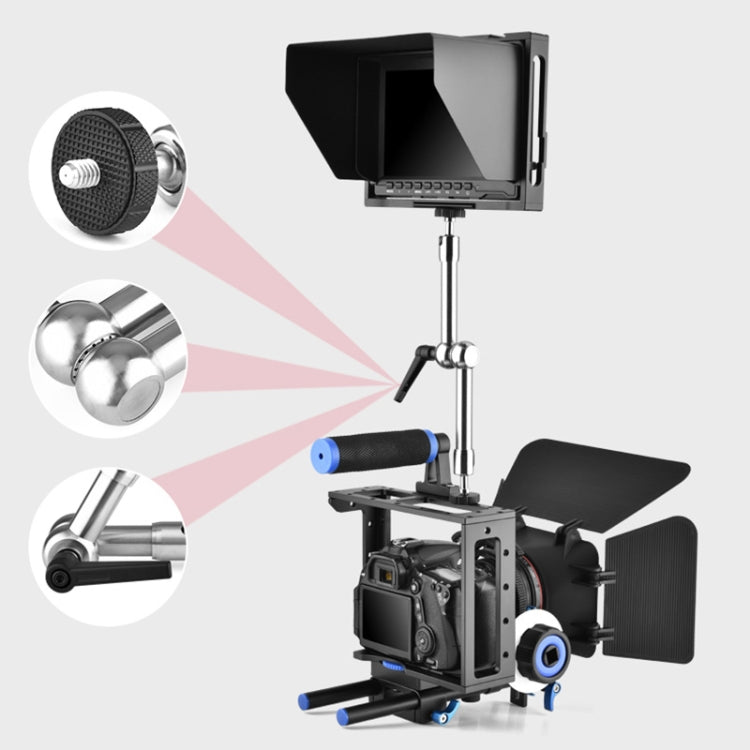 YELANGU A78 Stainless Steel Adjustable Friction Articulating Magic Arm, Size:11 inch - Camera Gimbal by YELANGU | Online Shopping South Africa | PMC TechLife | Buy Now Pay Later Mobicred