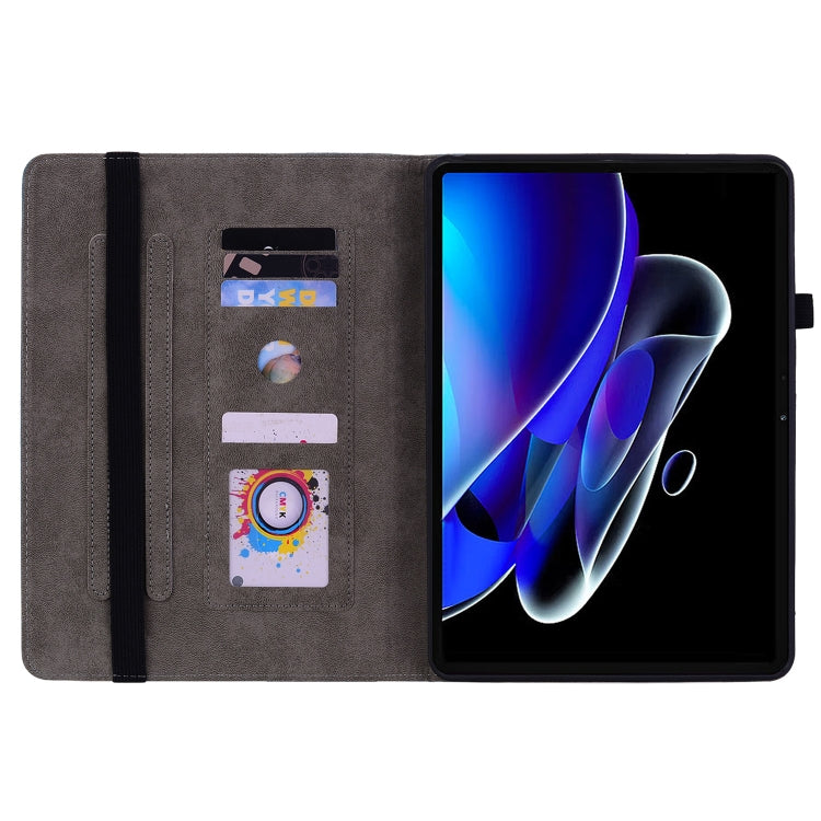 For Realme Pad X Butterfly Rose Embossed Leather Tablet Case(Rose Red) - Realme by PMC TechLife | Online Shopping South Africa | PMC TechLife | Buy Now Pay Later Mobicred