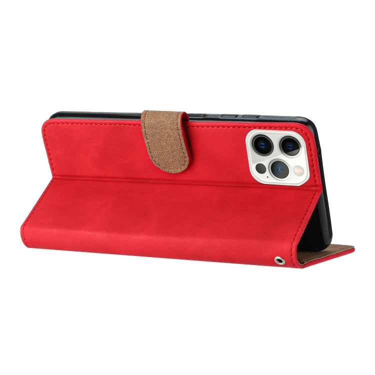For iPhone 16 Pro Seven Butterflies Embossed Leather Phone Case(Red) - iPhone 16 Pro Cases by PMC TechLife | Online Shopping South Africa | PMC TechLife | Buy Now Pay Later Mobicred