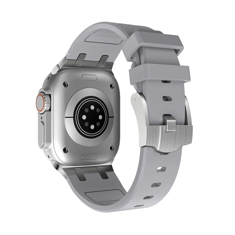 AP Silicone Watch Band For Apple Watch Series 10 46mm(Silver Grey) - free shipping - PMC TechLife - Order now!