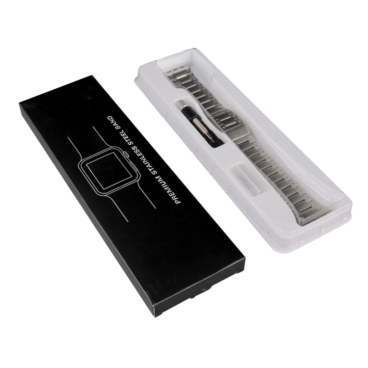 Double Rows Metal Watch Band For Apple Watch SE 2023 40mm(Silver) - free shipping - PMC TechLife - Order now!