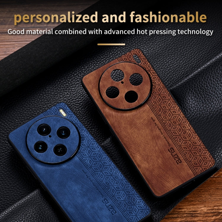 For vivo X100 Pro AZNS 3D Embossed Skin Feel Phone Case(Black) - X100 Pro Cases by AZNS | Online Shopping South Africa | PMC TechLife