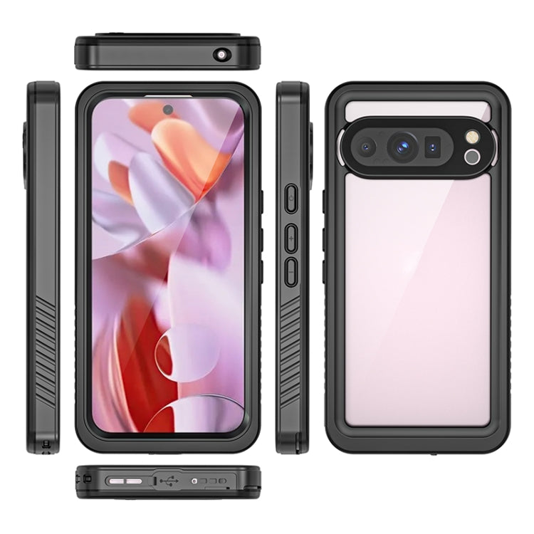 For Google Pixel 9 Pro RedPepper Shockproof IP68 Waterproof PC + TPU Protective Case(Black) - Google Cases by RedPepper | Online Shopping South Africa | PMC Jewellery | Buy Now Pay Later Mobicred