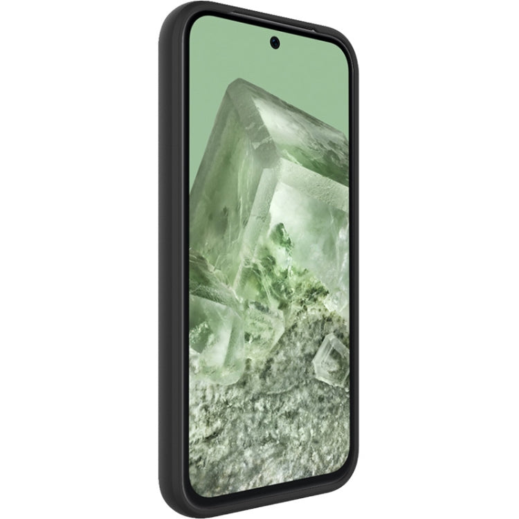 For Google Pixel 8a IMAK UC-3 Series Shockproof Frosted TPU Phone Case(Black) - Google Cases by imak | Online Shopping South Africa | PMC Jewellery | Buy Now Pay Later Mobicred