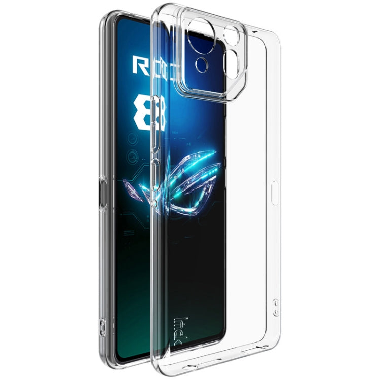 For Asus ROG Phone 8 / Phone 8 Pro IMAK UX-5 Series Transparent Shockproof TPU Protective Phone Case - ASUS Cases by imak | Online Shopping South Africa | PMC Jewellery