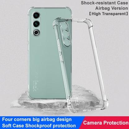 For Meizu 20 5G imak Shockproof Airbag TPU Phone Case(Transparent) - Meizu by imak | Online Shopping South Africa | PMC Jewellery | Buy Now Pay Later Mobicred