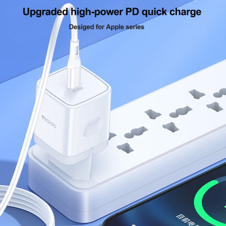 Yesido YC-30 PD 20W Type-C Port Mini Travel Fast Charger(EU Plug) - free shipping - PMC TechLife - Order now!