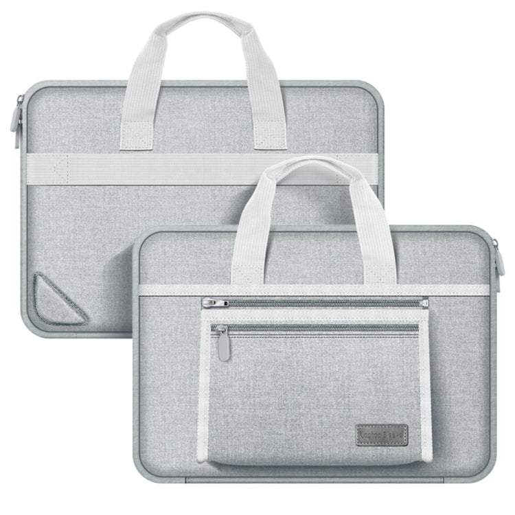 15-16 inch Oxford Fabric Portable Laptop Handbag(Grey) - free shipping - PMC Jewellery - Order now!