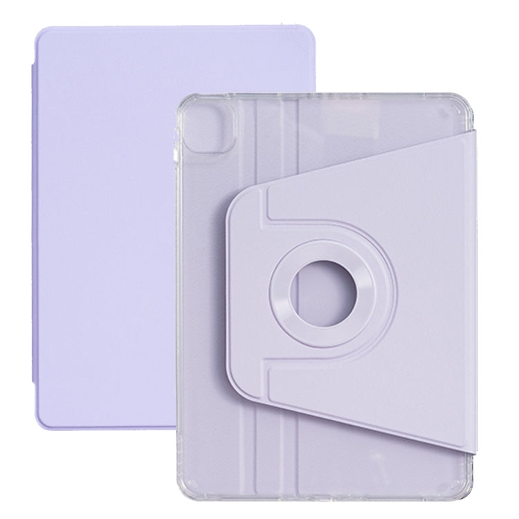 For iPad Air 13 2024 Magnetic Split Leather Smart Tablet Case(Purple) - iPad Air 13 2024 Cases by PMC TechLife | Online Shopping South Africa | PMC TechLife | Buy Now Pay Later Mobicred