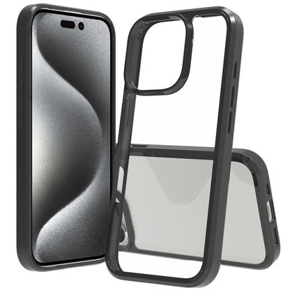 For iPhone 16 Pro Scratchproof Acrylic TPU Phone Case(Black) - iPhone 16 Pro Cases by PMC Jewellery | Online Shopping South Africa | PMC Jewellery | Buy Now Pay Later Mobicred