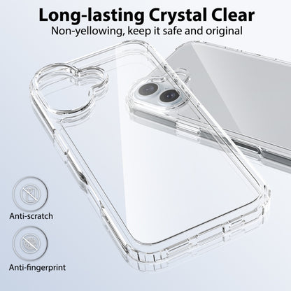 For iPhone 16 Scratchproof Acrylic TPU Phone Case(Transparent) - iPhone 16 Cases by PMC Jewellery | Online Shopping South Africa | PMC Jewellery | Buy Now Pay Later Mobicred