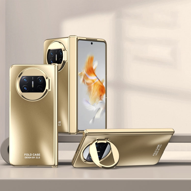 For Huawei Mate X3 Sub-plating Frame PC Phone Case(Gold) - Huawei Cases by PMC TechLife | Online Shopping South Africa | PMC TechLife | Buy Now Pay Later Mobicred
