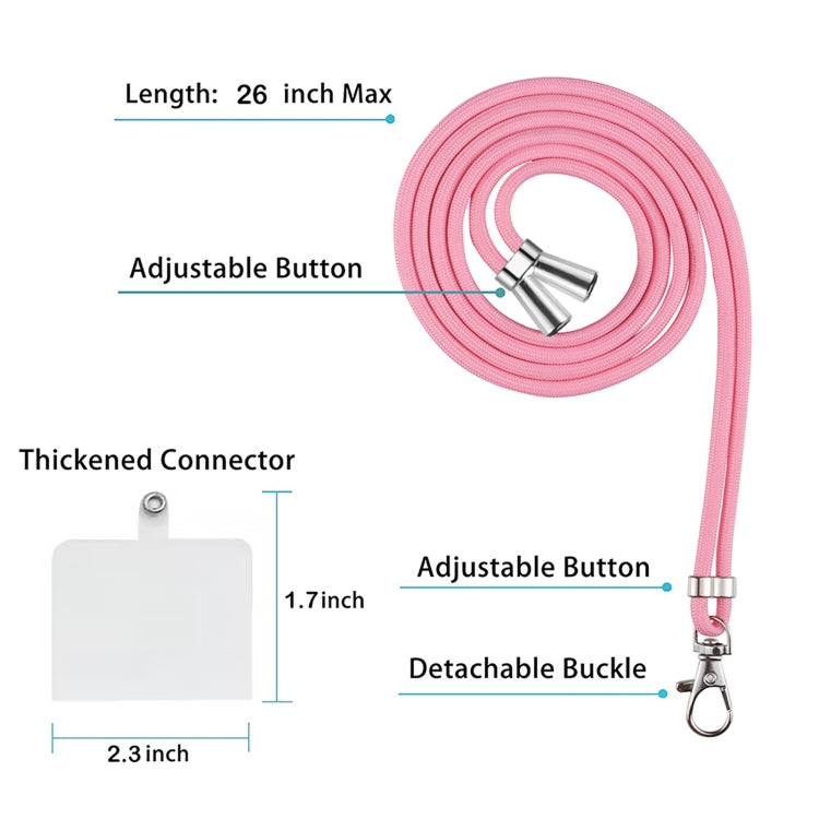 For Google Pixel 9 Pro XL Electroplating Marble Dual-side IMD Phone Case with Lanyard(Pink 013) - Google Cases by PMC TechLife | Online Shopping South Africa | PMC TechLife | Buy Now Pay Later Mobicred