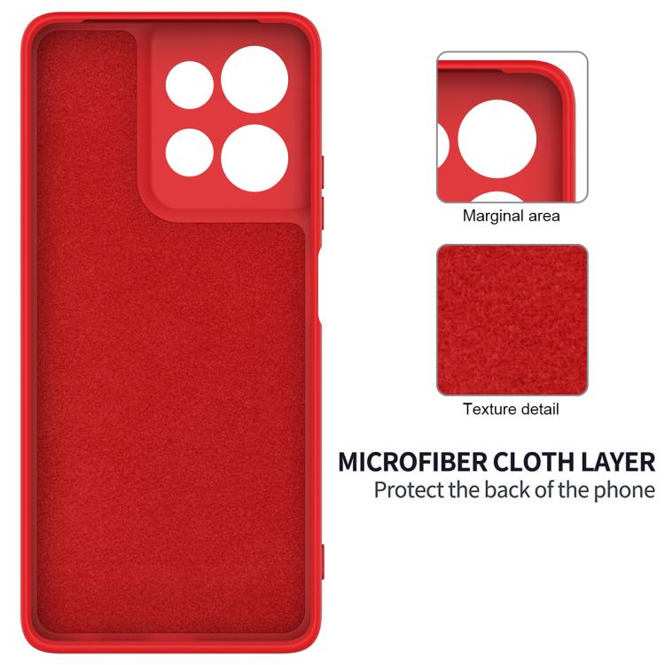 For Motorola Moto G Power 2025 Solid Color Liquid Silicone Dropproof Full Coverage Phone Case(Red) - free shipping - PMC TechLife - Order now!