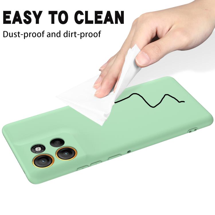 For Motorola Moto G15 Power Solid Color Liquid Silicone Dropproof Full Coverage Phone Case(Green) - free shipping - PMC TechLife - Order now!