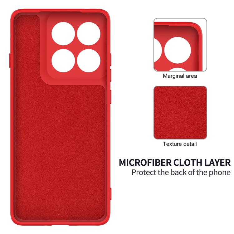 For Motorola Edge 5G 2025 Solid Color Liquid Silicone Dropproof Full Coverage Phone Case(Red) - free shipping - PMC TechLife - Order now!