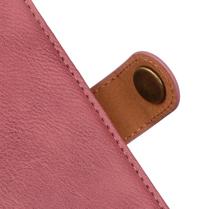 For OPPO Find X7 KHAZNEH Cowhide Texture Flip Leather Phone Case(Pink) - Find X7 Cases by PMC Jewellery | Online Shopping South Africa | PMC Jewellery | Buy Now Pay Later Mobicred