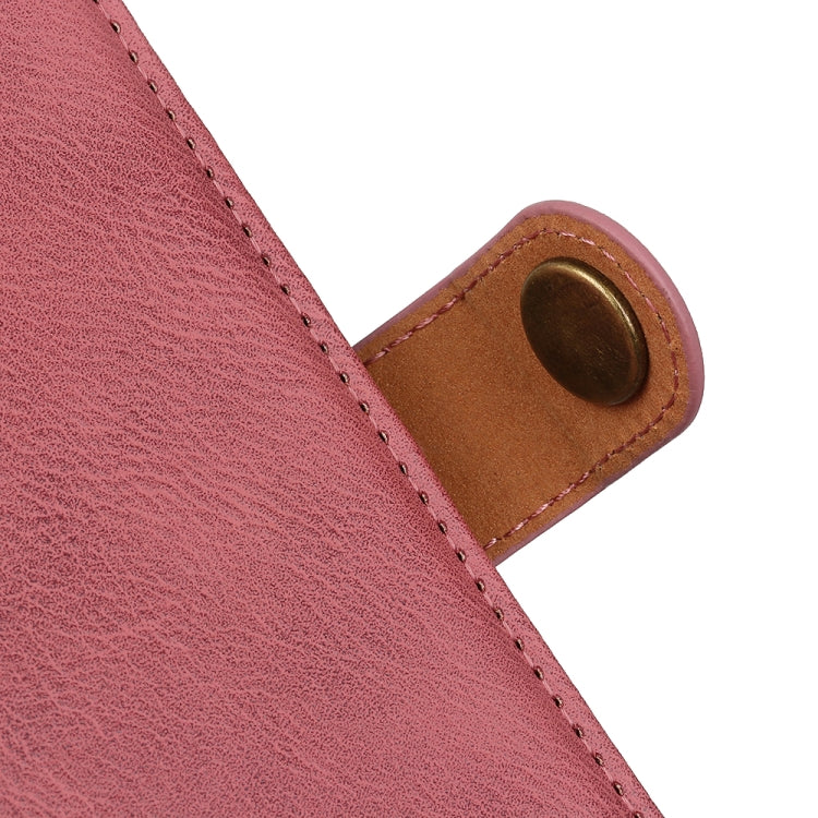 For OPPO Find X7 Pro / Find X7 Ultra KHAZNEH Cowhide Texture Flip Leather Phone Case(Pink) - Find X7 Ultra Cases by PMC Jewellery | Online Shopping South Africa | PMC Jewellery | Buy Now Pay Later Mobicred