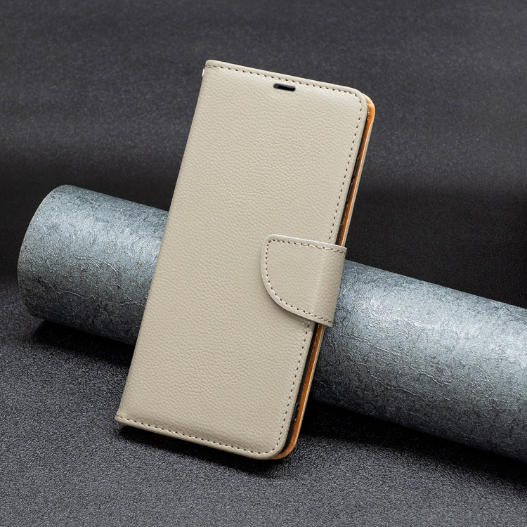 For Xiaomi Redmi Note 13 Pro 4G Global Litchi Texture Pure Color Leather Phone Case(Grey) - Note 13 Pro Cases by PMC TechLife | Online Shopping South Africa | PMC TechLife | Buy Now Pay Later Mobicred