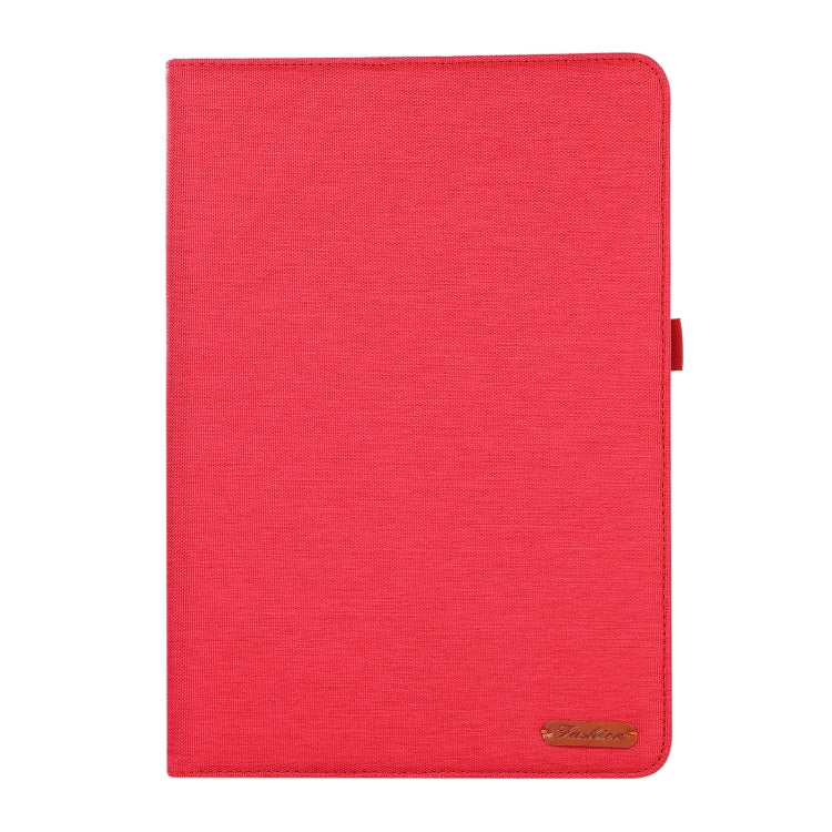 For Microsoft Surface Pro 4/5/6/7 Fabric Leather Tablet Case(Red) - Others by PMC TechLife | Online Shopping South Africa | PMC TechLife | Buy Now Pay Later Mobicred