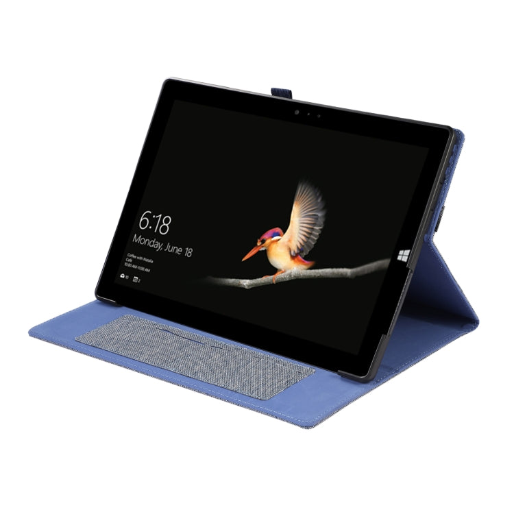 For Microsoft Surface Pro 4/5/6/7 Fabric Leather Tablet Case(Black) - Others by PMC TechLife | Online Shopping South Africa | PMC TechLife | Buy Now Pay Later Mobicred