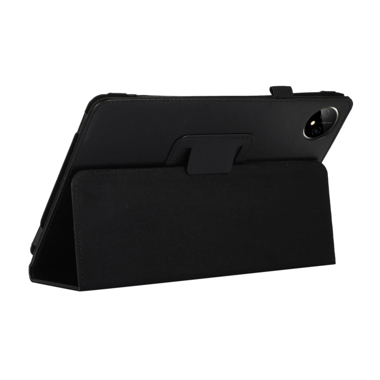 For Huawei MatePad Pro 11 2024 Litchi Texture Leather Tablet Case with Holder(Black) - Huawei by PMC Jewellery | Online Shopping South Africa | PMC Jewellery | Buy Now Pay Later Mobicred