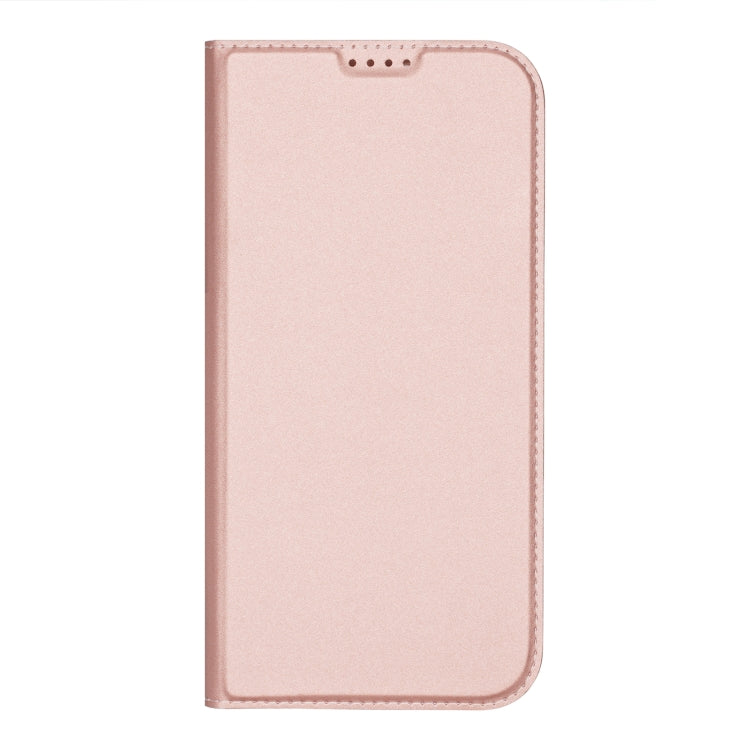 For iPhone 16 Pro Max DUX DUCIS Skin Pro Series Flip Leather Phone Case(Rose Gold) - iPhone 16 Pro Max Cases by DUX DUCIS | Online Shopping South Africa | PMC Jewellery | Buy Now Pay Later Mobicred