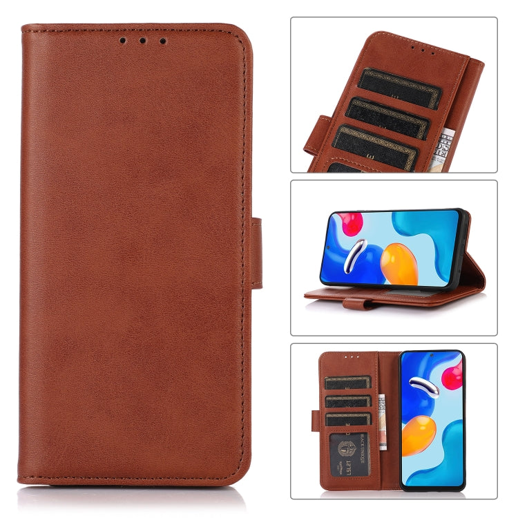 For iPhone 16 Pro Max Cow Texture Leather Phone Case(Brown) - iPhone 16 Pro Max Cases by PMC TechLife | Online Shopping South Africa | PMC TechLife | Buy Now Pay Later Mobicred