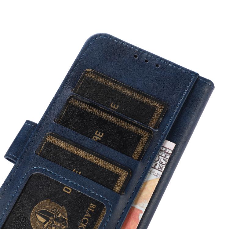 For iPhone 17 Pro Cow Texture Leather Phone Case(Blue) - free shipping - PMc TechLife - Order now!