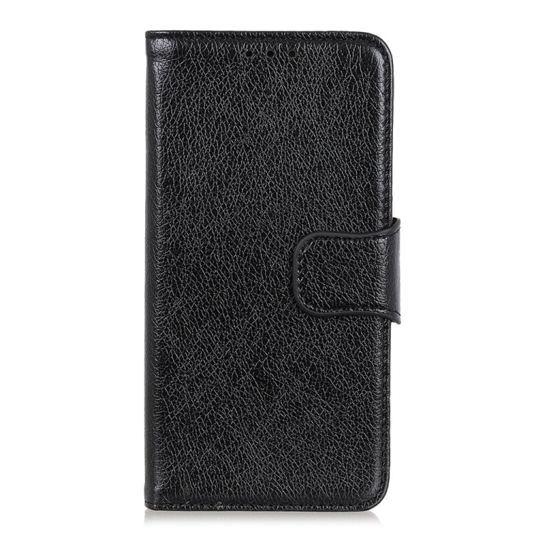 For iPhone 16 Nappa Texture Leather Case(Black) - iPhone 16 Cases by PMC Jewellery | Online Shopping South Africa | PMC Jewellery | Buy Now Pay Later Mobicred